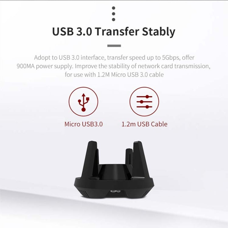 Comfast CF-958AC高功率PA WiFi適配器 1900Mbps千兆電競網卡 2.4Ghz+5.8Ghz USB 3.0 PC網路接收器