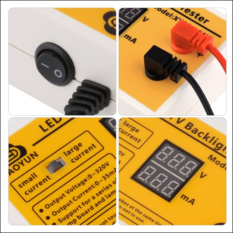 XY284 LED 測試儀 0-320V 輸出 LED 電視背光測試儀 多功能 LED 燈條燈珠測試工具