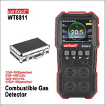 WINTACT WT8811 複合氣體監測器 LCD顯示 可充電多功能 4合1 可燃氣體 O2 H2S CO 氣體感測器 聲光震動警報
