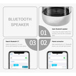 C7 藍牙 5.0 喇叭，透明 LED 發光低音炮，TWS 6D 環繞 HIFI 立體聲酷炫音響，C7