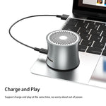 EWA A104 藍牙喇叭 MP3 播放器，便攜喇叭，金屬 USB 輸入 MP3 播放器立體聲多媒體喇叭