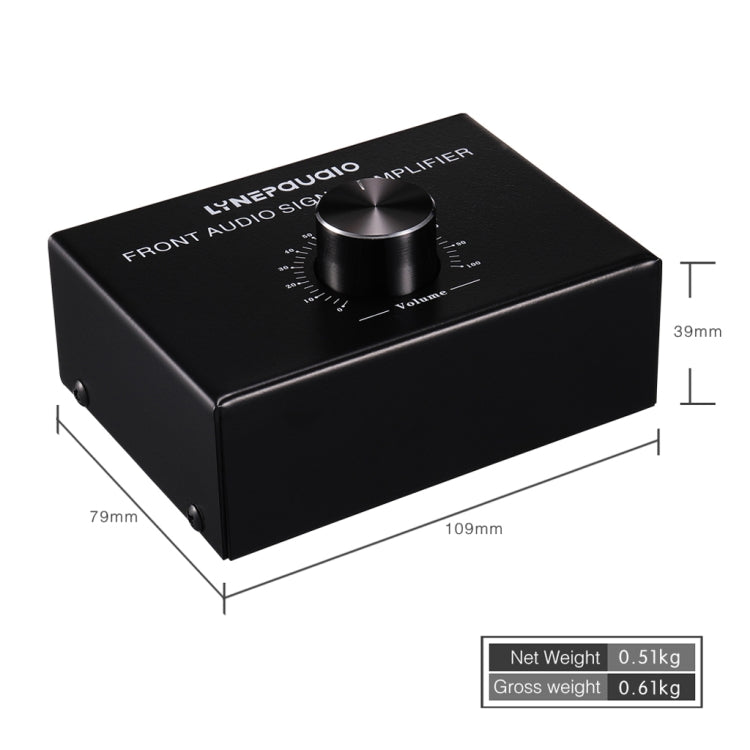 B015前置立體聲信號放大器耳機揚聲器放大器耳機雙音源，B015