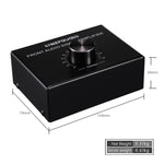 B015前置立體聲信號放大器耳機揚聲器放大器耳機雙音源，B015