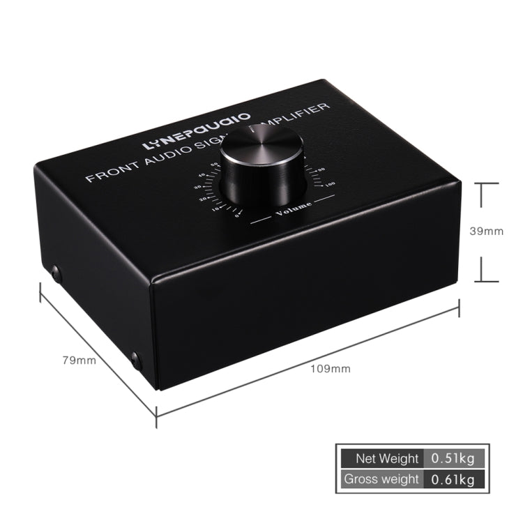 B015前置立體聲信號放大器耳機揚聲器放大器耳機雙音源，B015