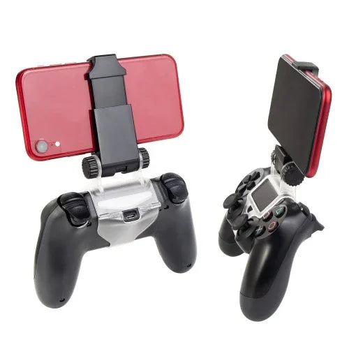 DOBE 可調式智慧手機夾持架，適用 PS4/Slim/Pro 控制器，TP4-016B