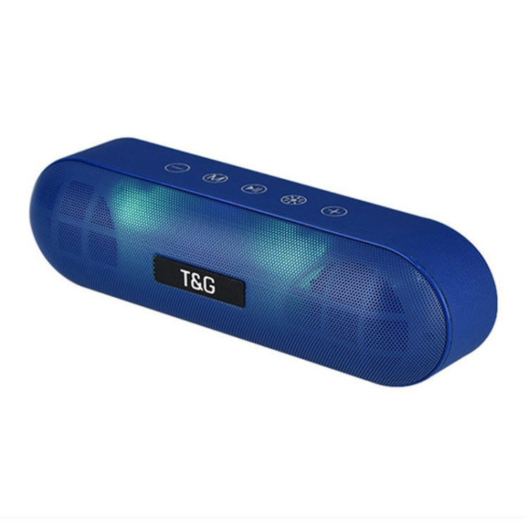 T&G TG148 便攜立體聲超重低音 LED 燈籠柱狀無線藍牙喇叭