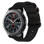 適用於 Samsung Galaxy Watch Active 22mm / S3 尼龍三環錶帶，適用於 Samsung Galaxy Watch Active 2 22mm / Gear S3
