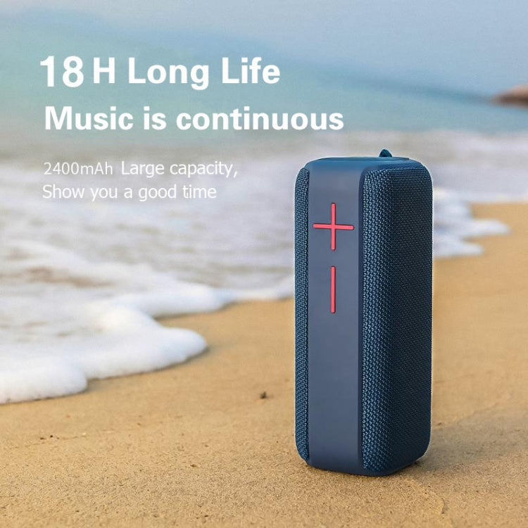 P15 10W 便攜藍牙喇叭戶外揚聲器音響系統立體聲，支援TF&FM