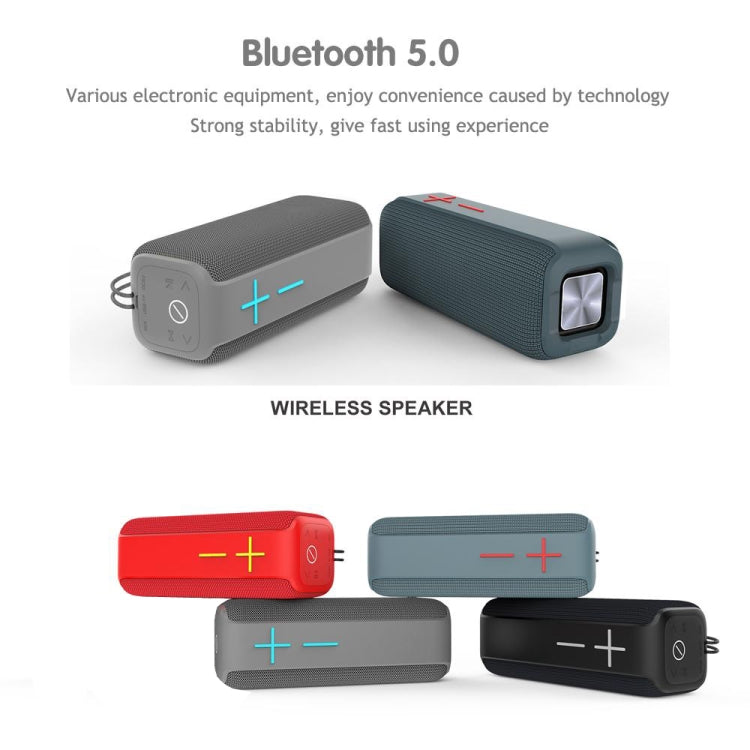 P15 10W 便攜藍牙喇叭戶外揚聲器音響系統立體聲，支援TF&FM