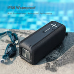 P15 10W 便攜藍牙喇叭戶外揚聲器音響系統立體聲，支援TF&FM