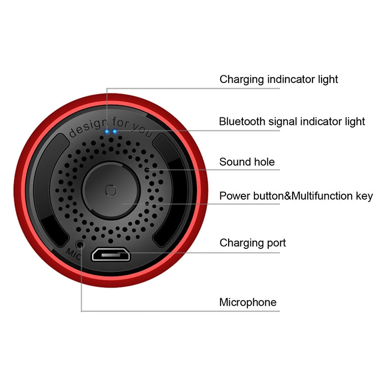 M9 Bluetooth5.0 低音炮便攜式喇叭鋁合金機身音樂播放器