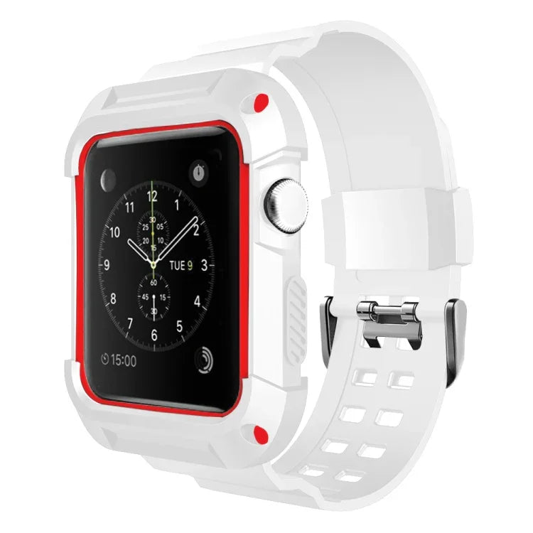 適用於 Apple Watch 3 / 2 / 1 代 42mm 一體成型矽膠錶帶