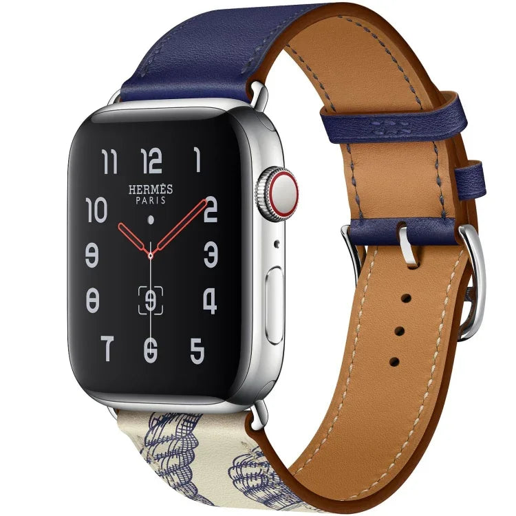 適用於 Apple Watch 3 / 2 / 1 代 42mm 通用絲印單圈錶帶