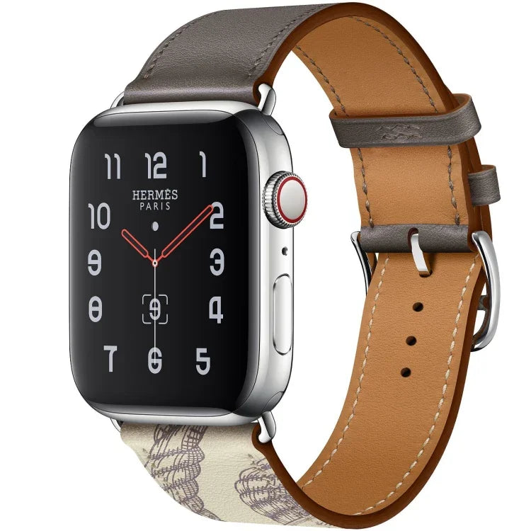 適用於 Apple Watch 3 / 2 / 1 代 42mm 通用絲印單圈錶帶
