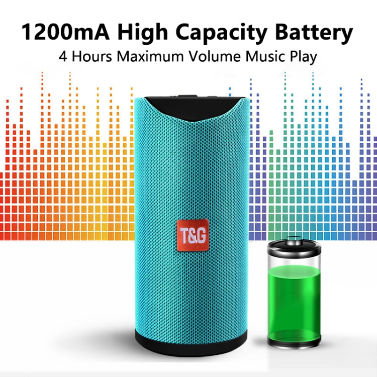TG113 便攜藍牙喇叭防水立體聲戶外揚聲器MP3低音音箱帶FM收音機