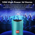 TG113 便攜藍牙喇叭防水立體聲戶外揚聲器MP3低音音箱帶FM收音機