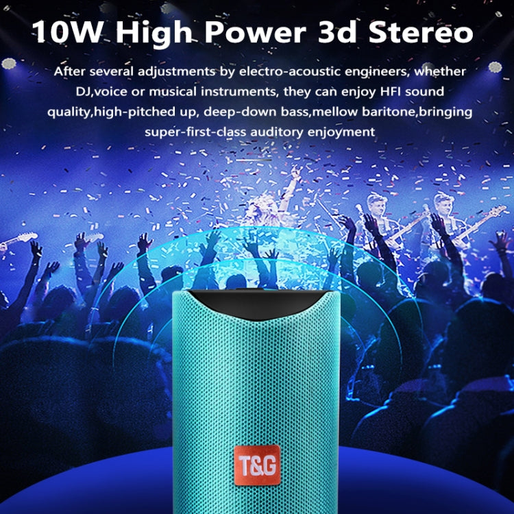 TG113 便攜藍牙喇叭防水立體聲戶外揚聲器MP3低音音箱帶FM收音機