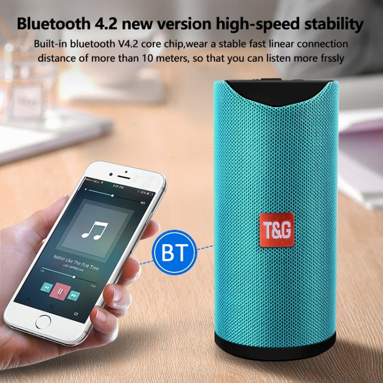 TG113 便攜藍牙喇叭防水立體聲戶外揚聲器MP3低音音箱帶FM收音機