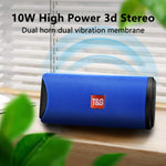TG113 便攜藍牙喇叭防水立體聲戶外揚聲器MP3低音音箱帶FM收音機