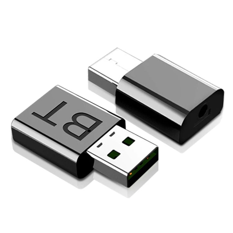 BT005 5.0 USB 藍牙接收器揚聲器擴大器 AUX 音頻車用無線立體聲藍牙棒轉接器