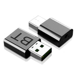 BT005 5.0 USB 藍牙接收器揚聲器擴大器 AUX 音頻車用無線立體聲藍牙棒轉接器