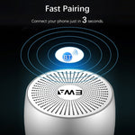 EWA A103 便攜藍牙喇叭無線重低音Bomm音箱低音炮電話通話環繞聲藍牙淋浴喇叭