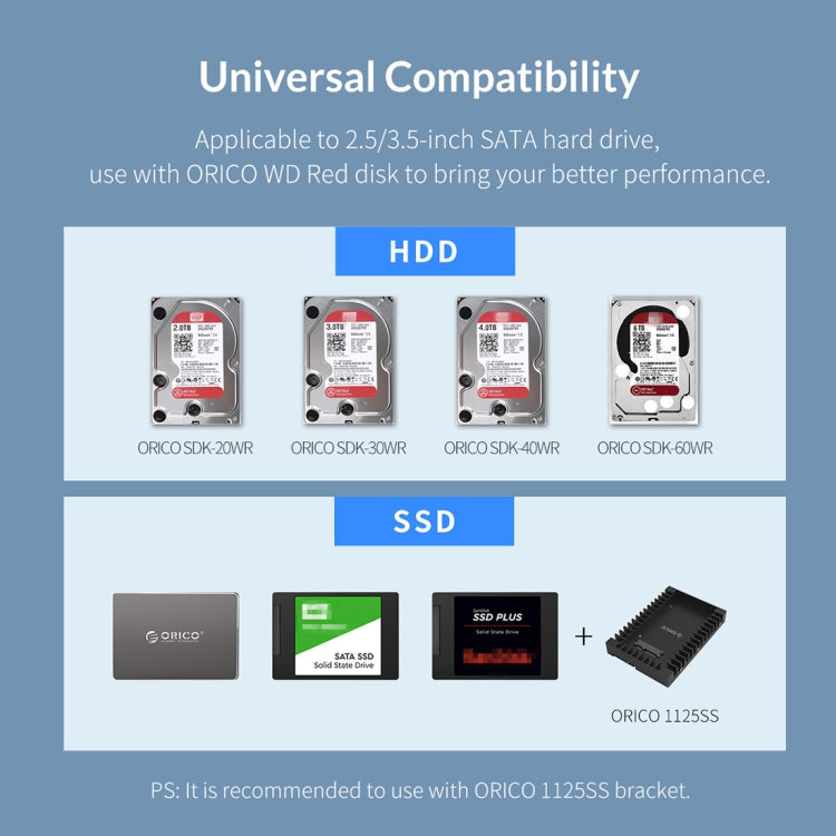 ORICO 9528U3 3.5 吋外接硬碟盒