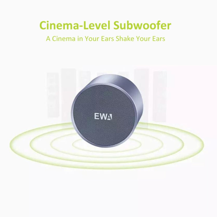 EWA A3 迷你喇叭8W 3D立體聲環繞無線藍牙喇叭便攜低音支援TF卡USB