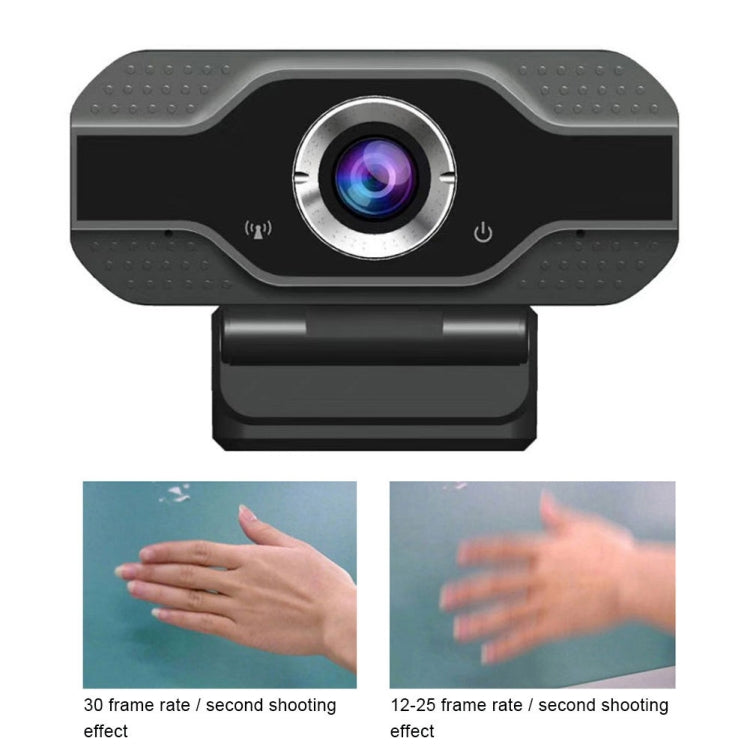 高清 1080P 網路攝影機，內建麥克風，智慧型網路攝影機 USB 串流美顏直播攝影機，適用電腦及 Android 電視