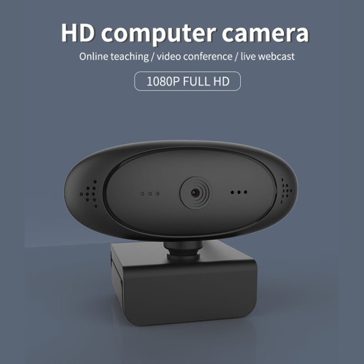 全高清 1080P 網路攝影機，內建麥克風，智慧型網路攝影機 USB 串流直播攝影機，附降噪功能