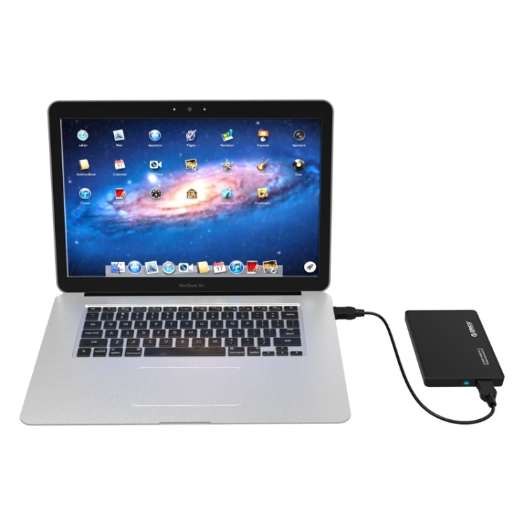 ORICO 2588US3-V1 2.5 吋 USB3.0 硬碟外接盒，銀色、紅色、藍色、黑色
