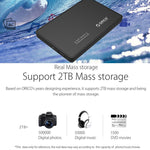 ORICO 2588US3-V1 2.5 吋 USB3.0 硬碟外接盒，銀色、紅色、藍色、黑色