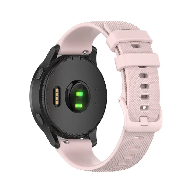 20mm 矽膠錶帶，適用於 Huami Amazfit GTS / Samsung Galaxy Watch Active 2 / Gear Sport