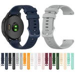 20mm 矽膠錶帶，適用於 Huami Amazfit GTS / Samsung Galaxy Watch Active 2 / Gear Sport