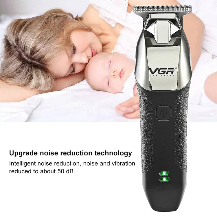 VGR V-171 5W USB便攜推式白色電動理髮器，V-171