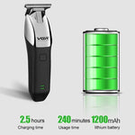VGR V-171 5W USB便攜推式白色電動理髮器，V-171