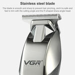 VGR V-171 5W USB便攜推式白色電動理髮器，V-171