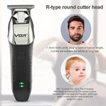 VGR V-171 5W USB便攜推式白色電動理髮器，V-171