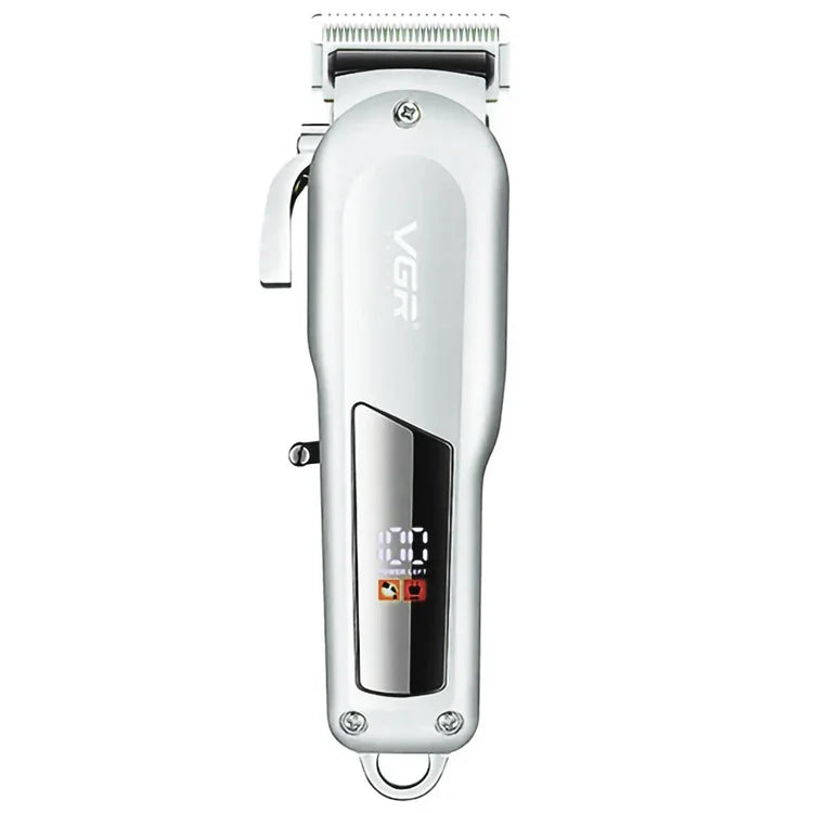 VGR V-278 10W USB金屬電動理髮器帶LED數字顯示，V-278（金色），V-278（銀色）