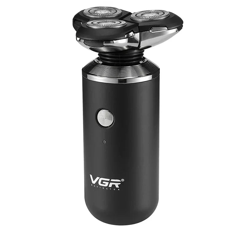 VGR V-317 5W USB全方位三維浮動三網電動剃鬚刀，V-317