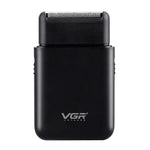 VGR V-390 5W USB便攜往復式電動剃鬚刀，V-390（黑色），V-390（綠色）
