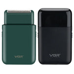 VGR V-390 5W USB便攜往復式電動剃鬚刀，V-390（黑色），V-390（綠色）