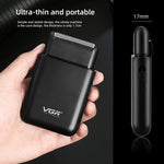 VGR V-390 5W USB便攜往復式電動剃鬚刀，V-390（黑色），V-390（綠色）