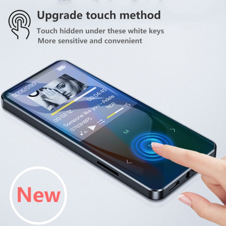 1.8吋觸控螢幕金屬藍牙MP3 MP4 Hifi音樂播放器，8GB，X2，16GB，黑色，銀色，玫瑰金