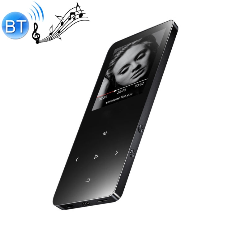 1.8吋觸控螢幕金屬藍牙MP3 MP4 Hifi音樂播放器，8GB，X2，16GB，黑色，銀色，玫瑰金