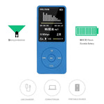 時尚便攜LCD螢幕FM收音機視頻遊戲電影MP3 MP4播放器迷你隨身聽，4GB，8GB