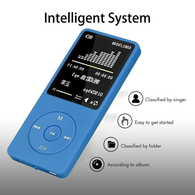時尚便攜LCD螢幕FM收音機視頻遊戲電影MP3 MP4播放器迷你隨身聽，4GB，8GB