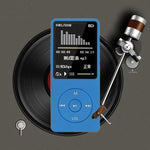 時尚便攜LCD螢幕FM收音機視頻遊戲電影MP3 MP4播放器迷你隨身聽，4GB，8GB