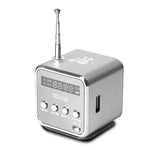 便攜式喇叭附 FM 迷你多功能收音機 USB 筆記型電腦喇叭，支援電視手機 SD/TF 卡 MP3 音樂播放器