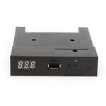 SFR1M44-U100K 軟碟機轉 USB 模擬器 500 kbps 用於電子琴，SFR1M44-U100K（黑色）